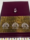 Tew Pure Handloom Cotton Lagadi Pattu Saree
